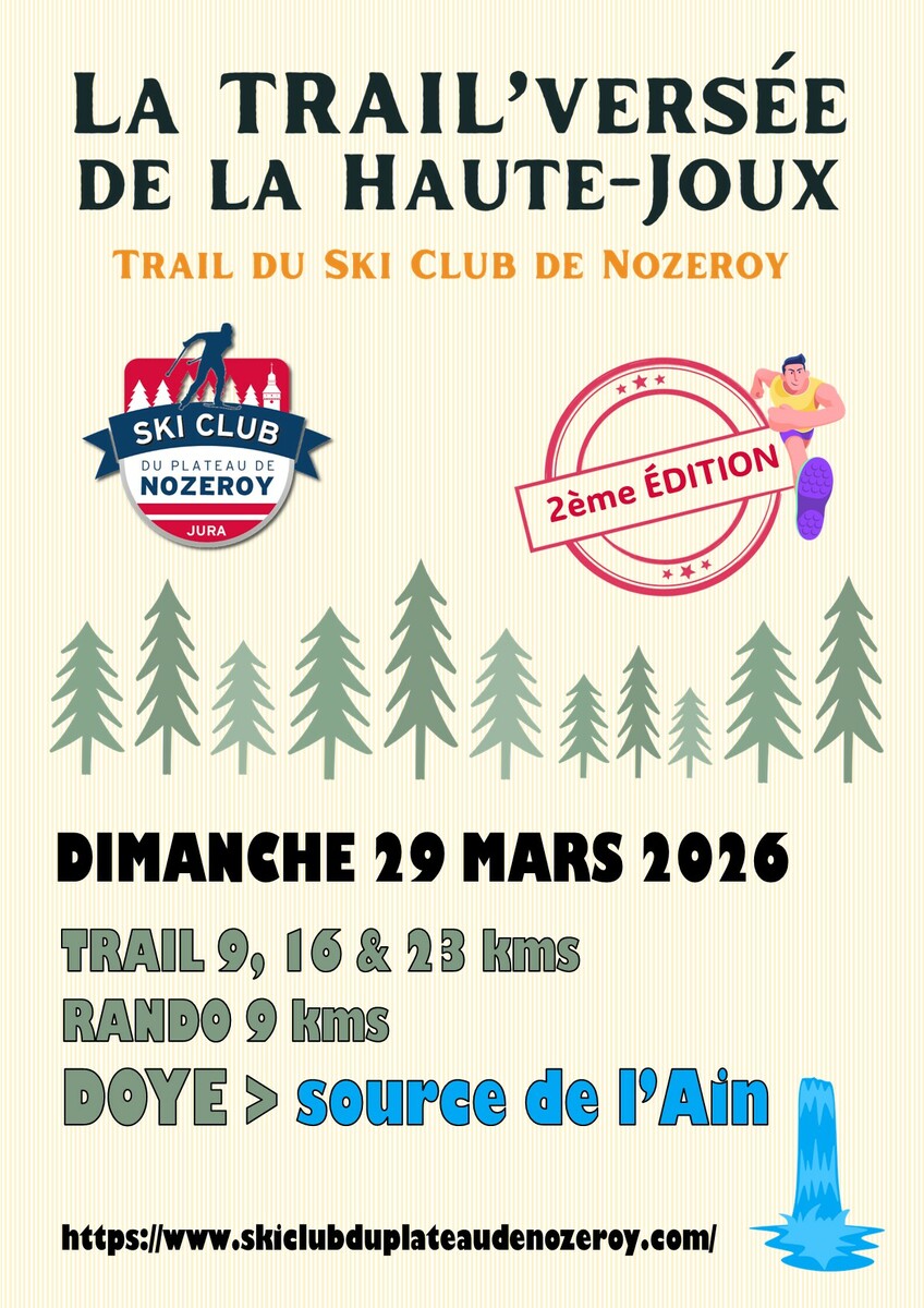 2ÈME TRAil'VERSÉE DE LA HAUTE-JOUX