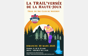 1ÈRE Trail'VERSÉE DE LA HAUTE-JOUX